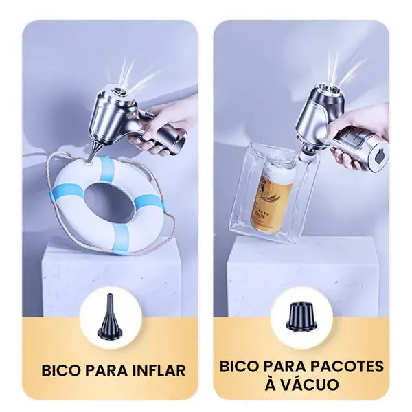 Aspirador de Pó Portátil 4 em 1 Turbo Cleaner®