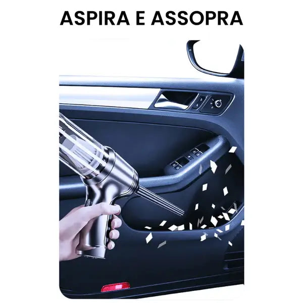 Aspirador de Pó Portátil 4 em 1 Turbo Cleaner®